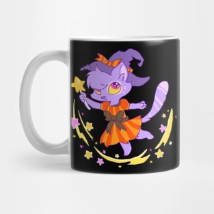 Halloween Kitty Magician Mug